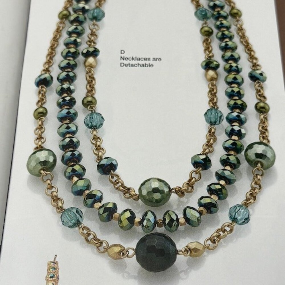 Lia Sophia "CAIPIRINHA" Detachable Necklaces